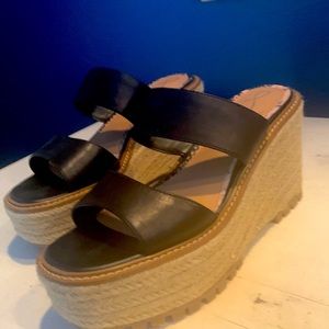 Steve Madden Wedge Sandals - Never Worn.